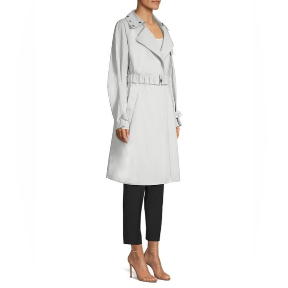 ❌SOLD❌ DONNA KARAN Embellished Trench Coat - Picture 3 of 16